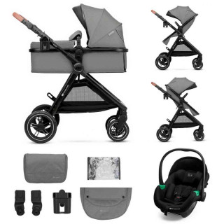 KINDERKRAFT ESME PRO KOLICA ZA BEBE 3U1 GRAY 