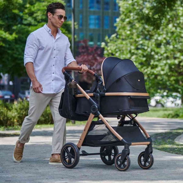 KINDERKRAFT ESME PRO KOLICA ZA BEBE 3U1 GRAY 