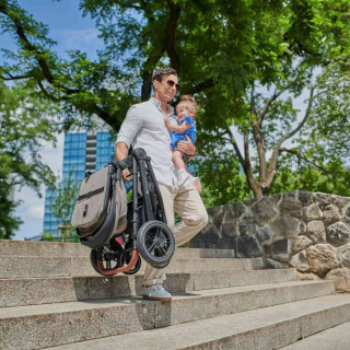 KINDERKRAFT ESME PRO KOLICA ZA BEBE 3U1 SAND BEIGE 