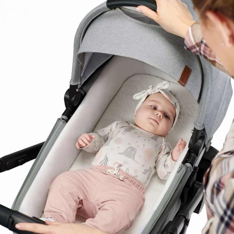 KINDERKRAFT KOLICA DUO SISTEM EVERYDAY LIGHT GREY
