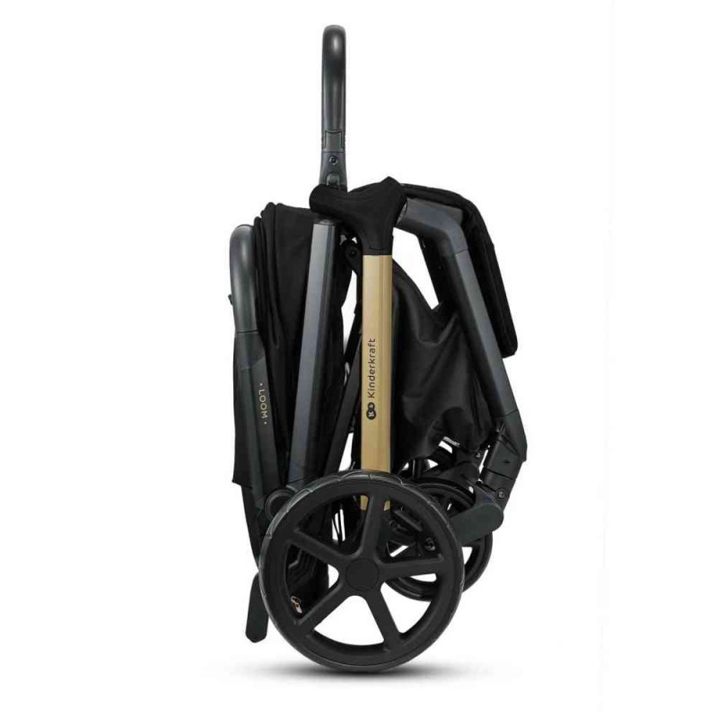 KINDERKRAFT KOLICA ZA BEBE LOOM INK BLACK 