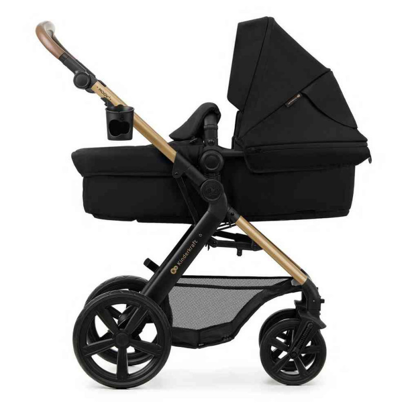 KINDERKRAFT MOOV 2 KOLICA ZA BEBE 3U1 PURE BLACK 