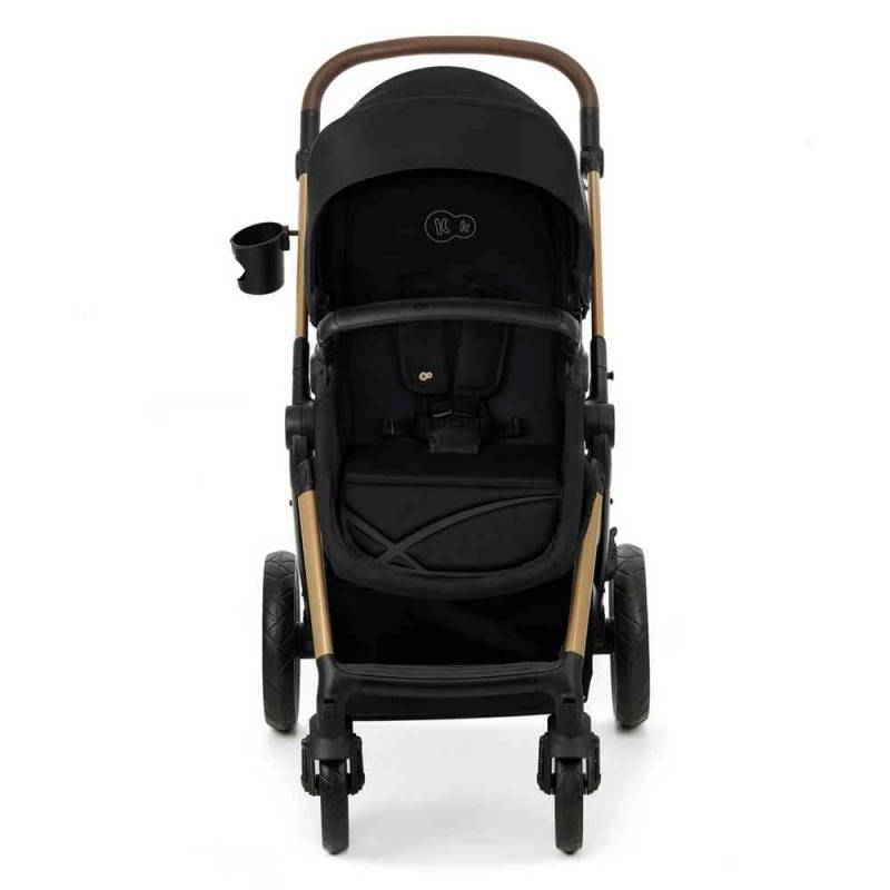 KINDERKRAFT MOOV 2 KOLICA ZA BEBE 3U1 PURE BLACK 
