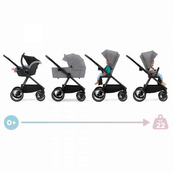 KINDERKRAFT KOLICA NEA DEEP GREY