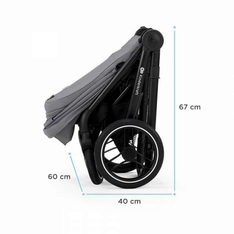 KINDERKRAFT KOLICA NEA DEEP GREY