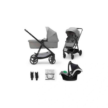 KINDERKRAFT KOLICA ZA BEBE NEWLY SET 3U1 MOONLIGHT GREY 
