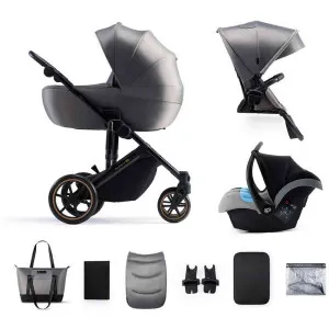 KINDERKRAFT KOLICA 3U1 PRIME2 SHADOW GREY