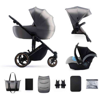 KINDERKRAFT KOLICA 3U1 PRIME2 SHADOW GREY 