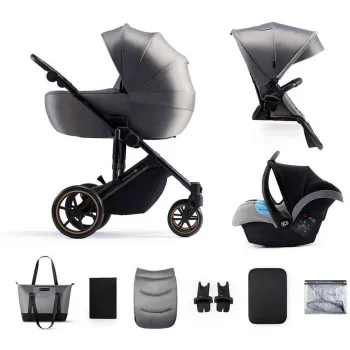 KINDERKRAFT KOLICA 3U1 PRIME2 SHADOW GREY