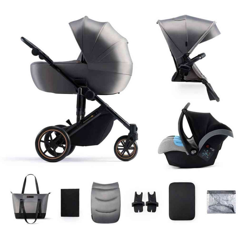KINDERKRAFT KOLICA 3U1 PRIME2 SHADOW GREY 