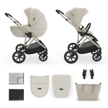 KINDERKRAFT KOLICA 2U1 PRIME 3 BEIGE