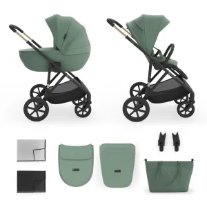 KINDERKRAFT KOLICA 2U1 PRIME 3 GREEN