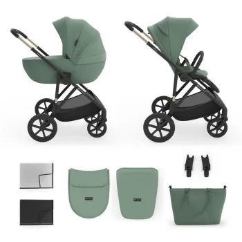 KINDERKRAFT KOLICA 2U1 PRIME 3 GREEN