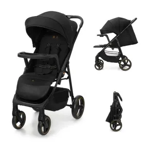 KINDERKRAFT KOLICA ZA BEBE SA TACNOM TRIG 3 BLACK 