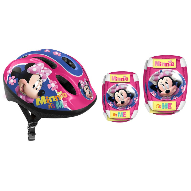 KACIGA, STITNICI ZA KOLENA I LAKTOVE MINNIE ITS ME VEL. S 