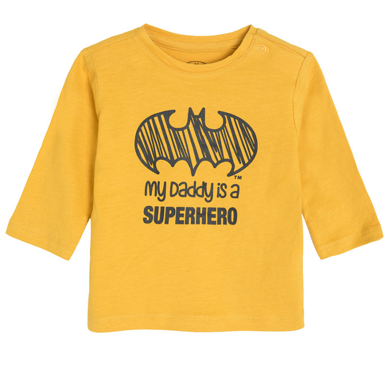 COOL CLUB MAJICA DUG RUKAV 3KOM BATMAN WARNER BROS