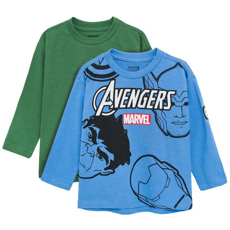 COOL CLUB MAJICA DUG RUKAV 2KOM AVENGERS MARVEL