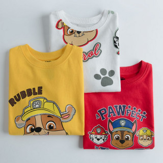 COOL CLUB MAJICA DUG RUKAV 3KOM PAW PATROL