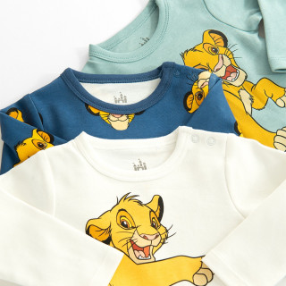 COOL CLUB BODI DUG RUKAV 3KOM DISNEY THE LION KING MIX