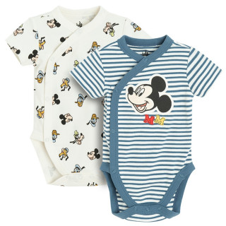 COOL CLUB BODI KRATAK RUKAV 2KOM DISNEY MICKEY & FRIENDS CREAMY