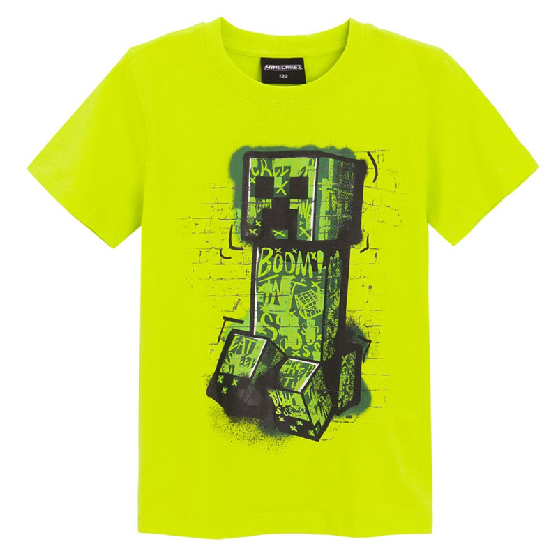 COOL CLUB MAJICA KRATAK RUKAV MINECRAFTYELLOW