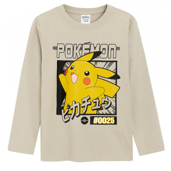 COOL CLUB MAJICA DUG RUKAV POKEMONBEIGE