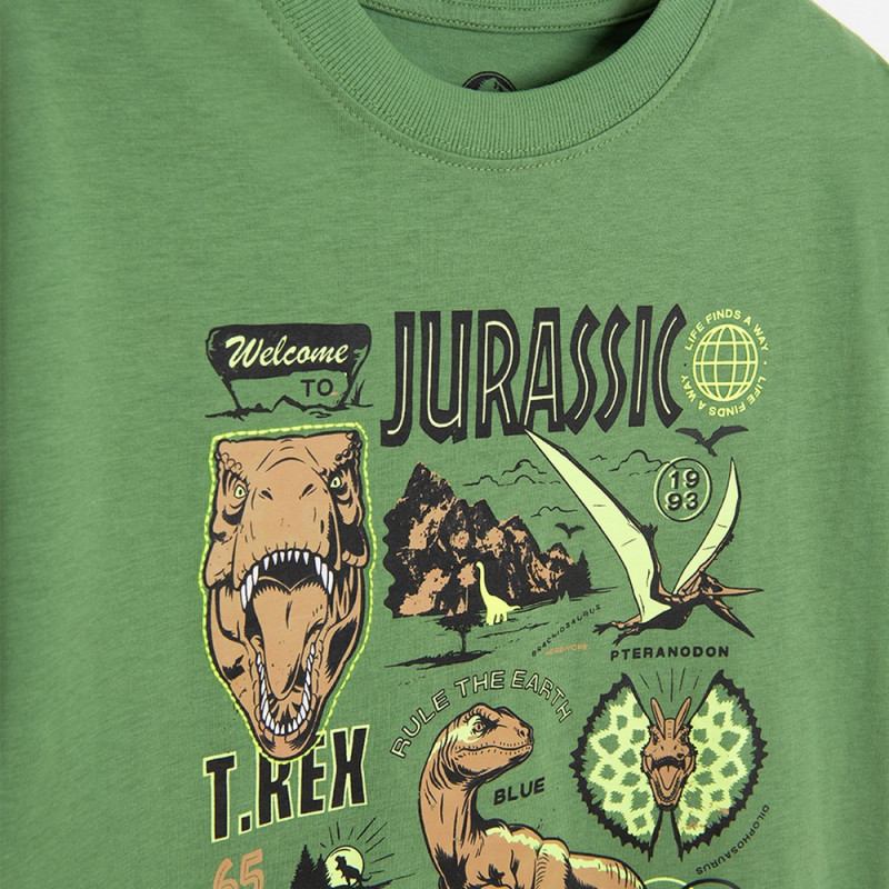 COOL CLUB MAJICA KRATAK RUKAV PICTURES JURASSIC WORLDGREEN BOTANIC