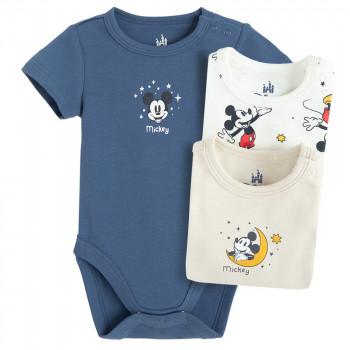 COOL CLUB MICKEY MOUSE BODI KRATAK RUKAV 3KOM MIX 