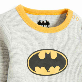 COOL CLUB BATMAN BODI DUG RUKAV GREY MELANGE