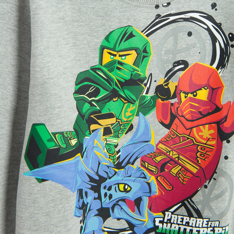 COOL CLUB LEGO NINJAGO DUKS GREY MELANGE