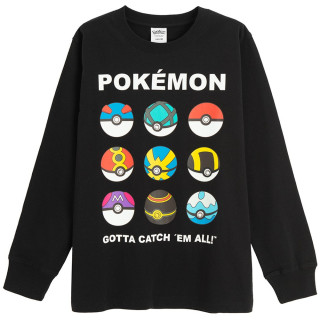 COOL CLUB POKEMON MAJICA DUG RUKAV BLACK