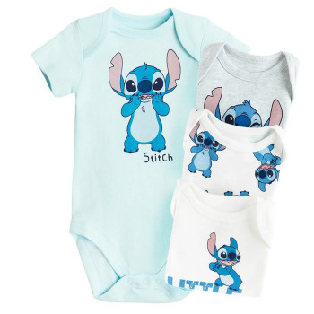COOL CLUB LILO & STITCH BODI KRATAK RUKAV 4KOM MIX 
