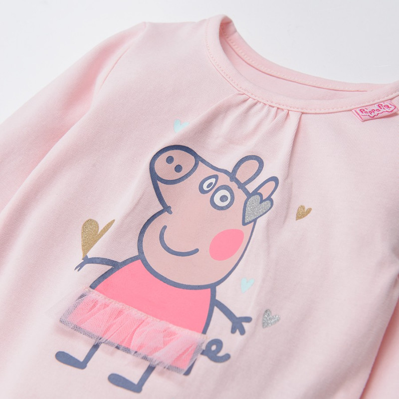 COOL CLUB BODI DUG RUKAV PEPPA PIG