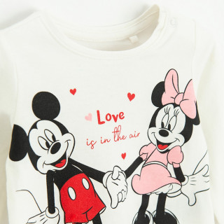 COOL CLUB MAJICA DUG RUKAV DISNEY MINNIE MOUSECREAMY 