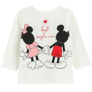 COOL CLUB MAJICA DUG RUKAV DISNEY MINNIE MOUSECREAMY 