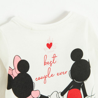 COOL CLUB MAJICA DUG RUKAV DISNEY MINNIE MOUSECREAMY 