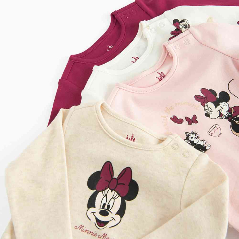 COOL CLUB MINNIE MOUSE BODI DUG RUKAV 4KOM MIX