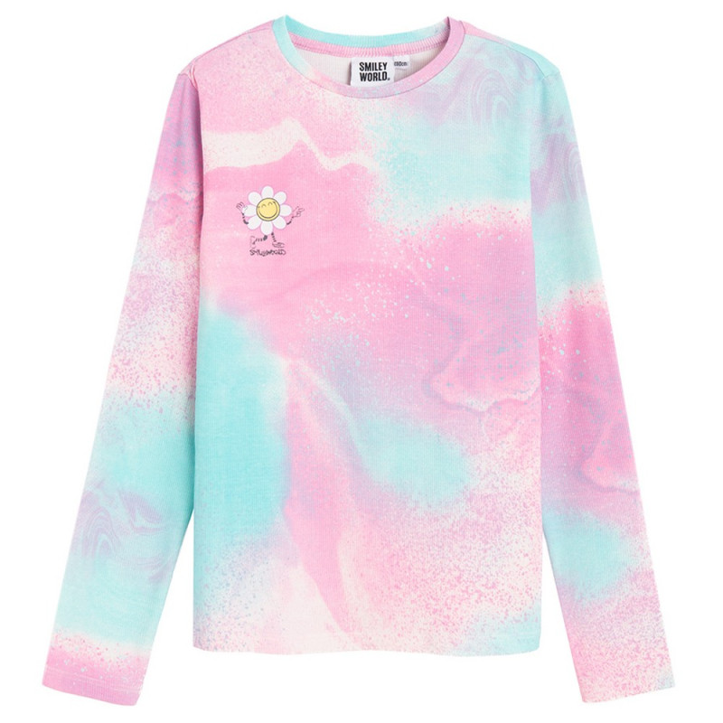 COOL CLUB SMILEY MAJICA DUG RUKAV PINK