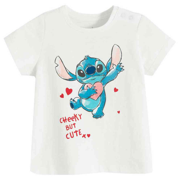 COOL CLUB LILO & STITCH MAJICA KRATAK RUKAV CREAMY 