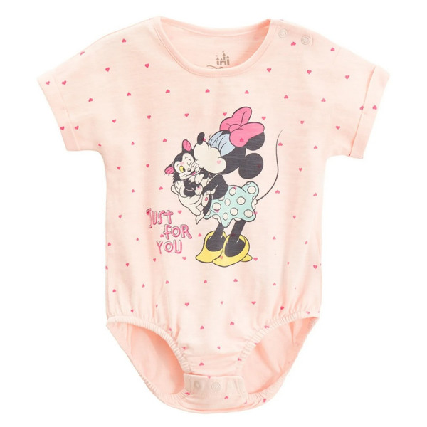 COOL CLUB MINNIE MOUSE BODI KRATAK RUKAV LIGHT PINK 