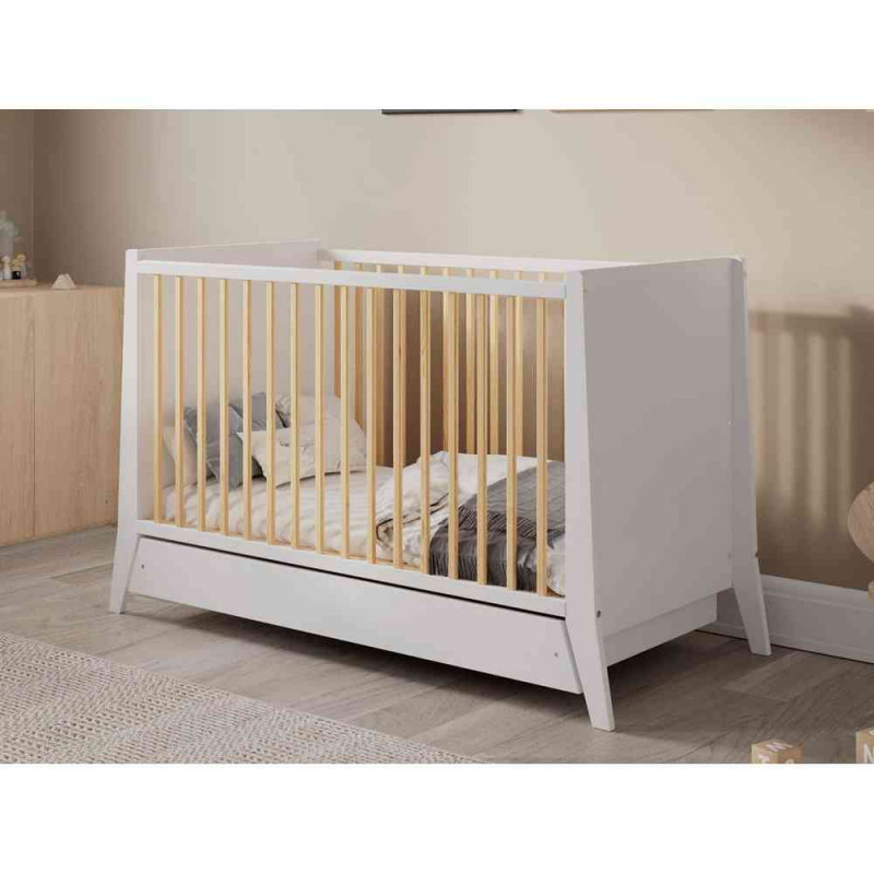 LETTINO COSMO KREVETAC 120X60 WHITE PINE + FIOKA 