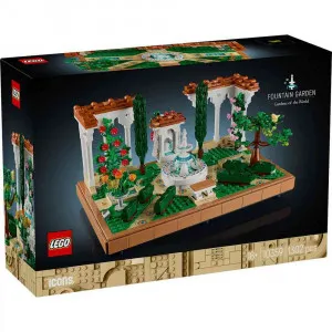 LEGO ICONS FOUNTAIN GARDEN