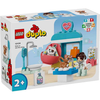 LEGO DUPLO TOWN POSETA VETERINARSKOJ KLINICI 