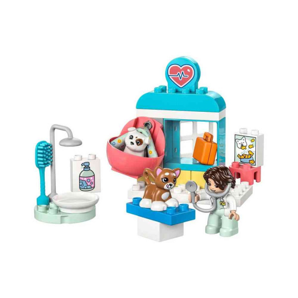 LEGO DUPLO TOWN POSETA VETERINARSKOJ KLINICI 