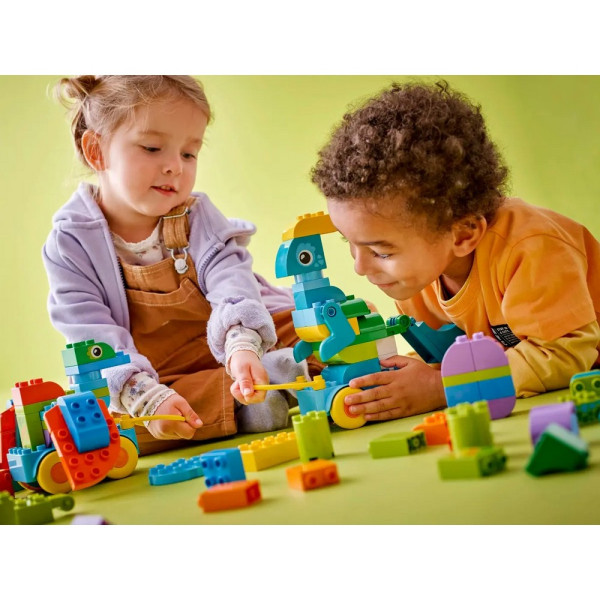 LEGO DUPLO 3IN1 DINOSAURS ON WHEELS 