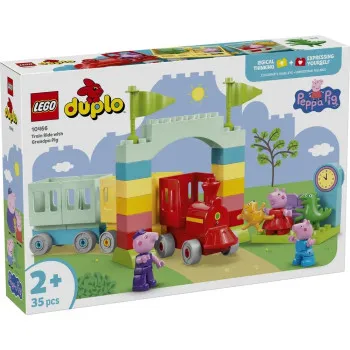 LEGO DUPLO PEPPA PIG TRAIN RIDE WITH PEPPA PIG