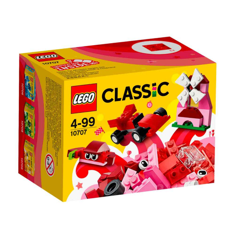 LEGO CLASSIC RED CREATIVITY BOX