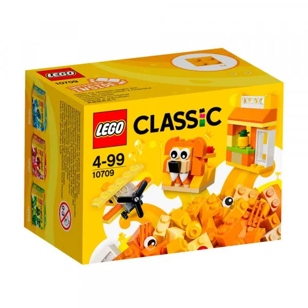 LEGO CLASSIC ORANGE CREATIVITY BOX 