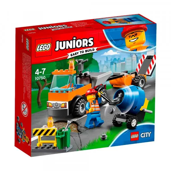 LEGO JUNIORS ROAD REPAIR TRUCK 