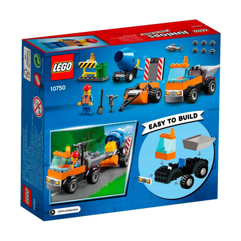 LEGO JUNIORS ROAD REPAIR TRUCK